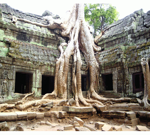 Ancient Ruins Background