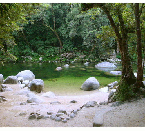 Creek Background