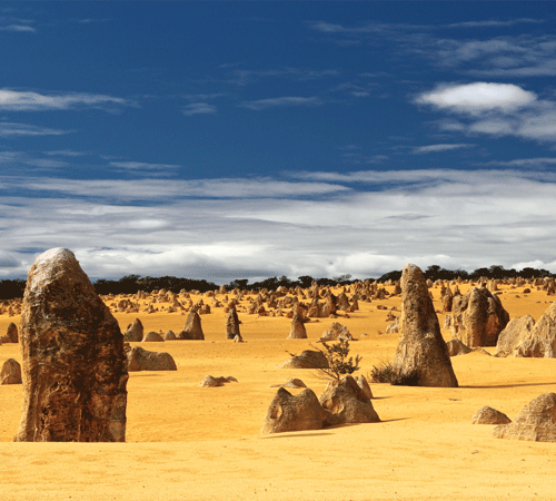 Desert Rocks Background