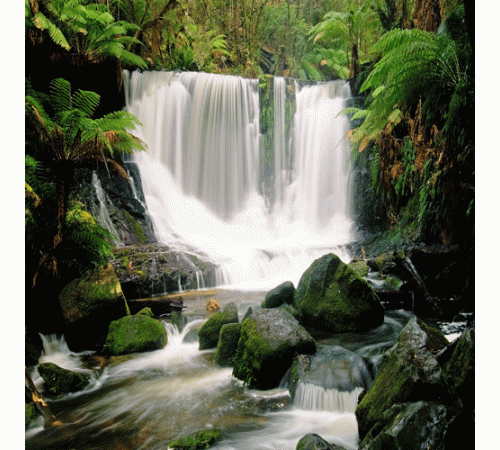 Waterfall 5 Background