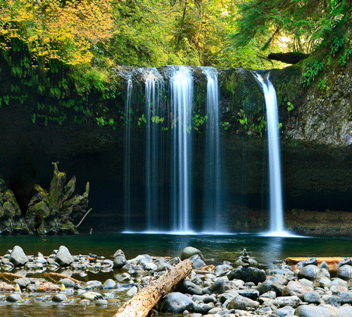 Waterfall 8 Background