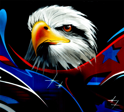 Eagle Wall Art Background