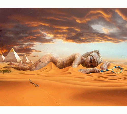 Fallen Egypt Background