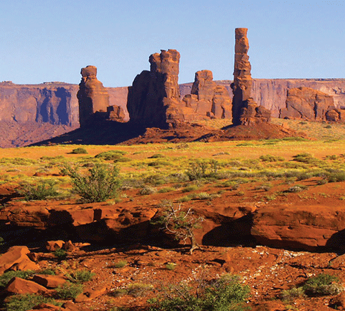 Pre-Sized Red Desert 6 Background
